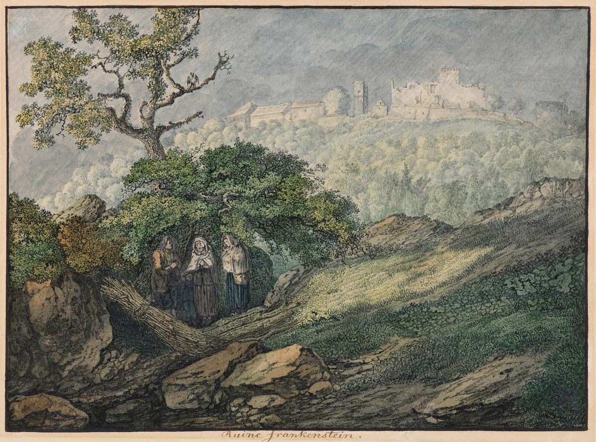 Ruine Frankenstein Winter 1813