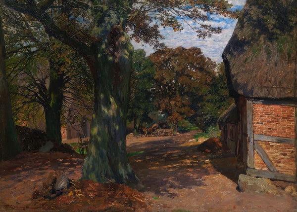 Niederdeutscher Bauernhof Ca 1904