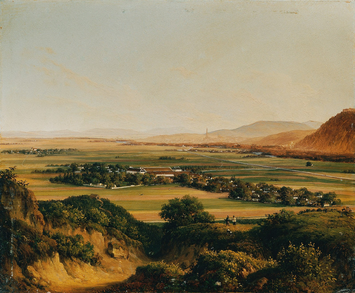 Fernblick auf Wien vom Bisamberg 1840