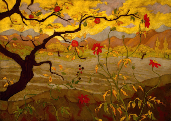 Apple Tree with Red Fruit 1902