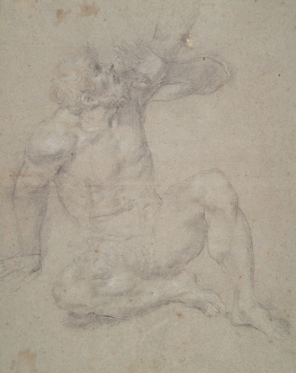 Study of a Seated OldMan