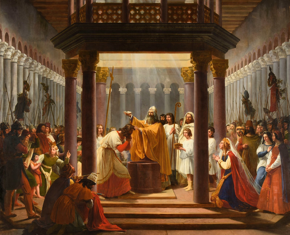Baptême de Clovis 1825