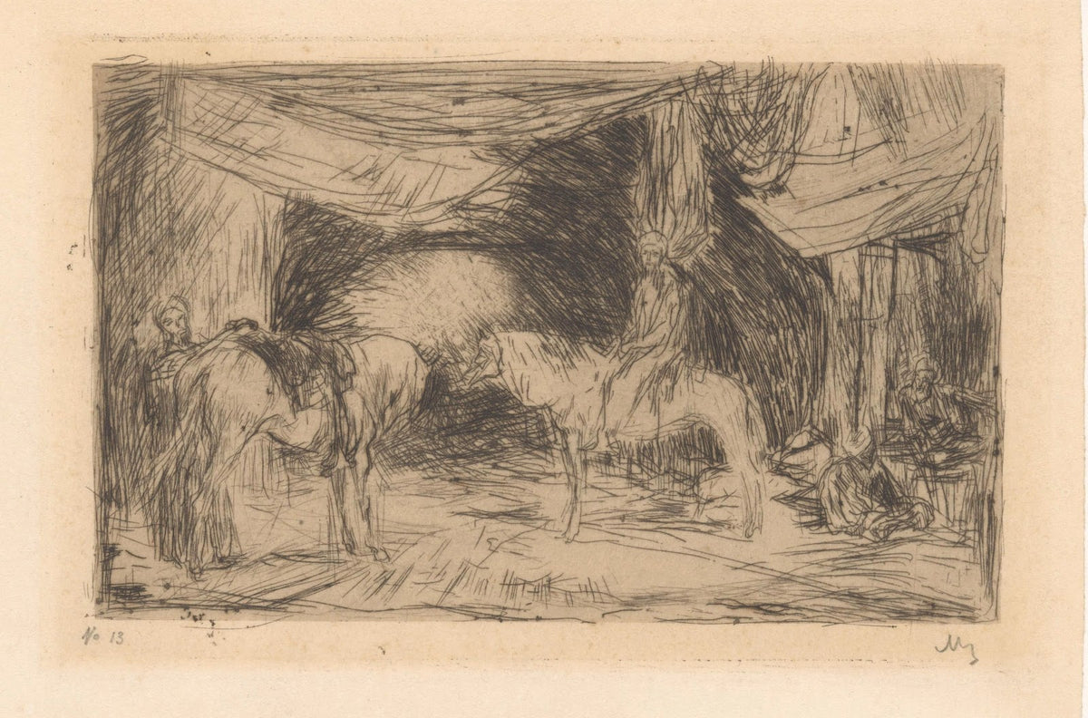 Bazaar in Smyrna 1889