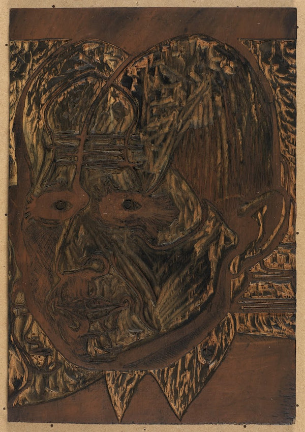 Kopf Dr Bauer Zeichnungsstock 1933
