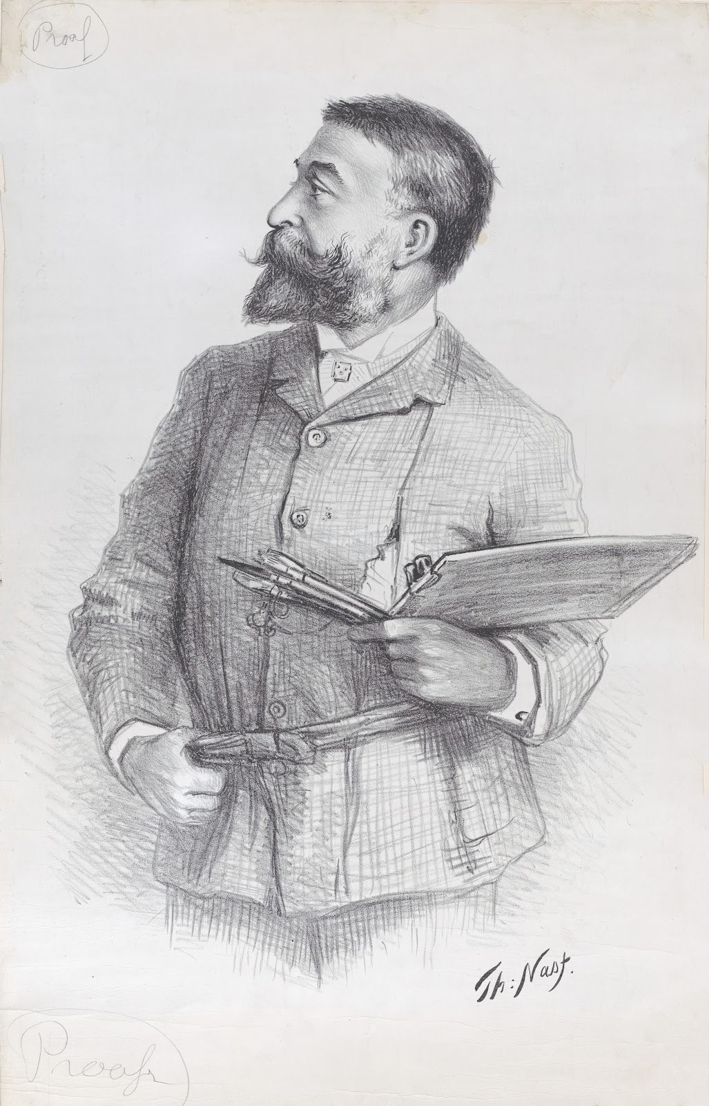 Portrait of the Artist ca 1884