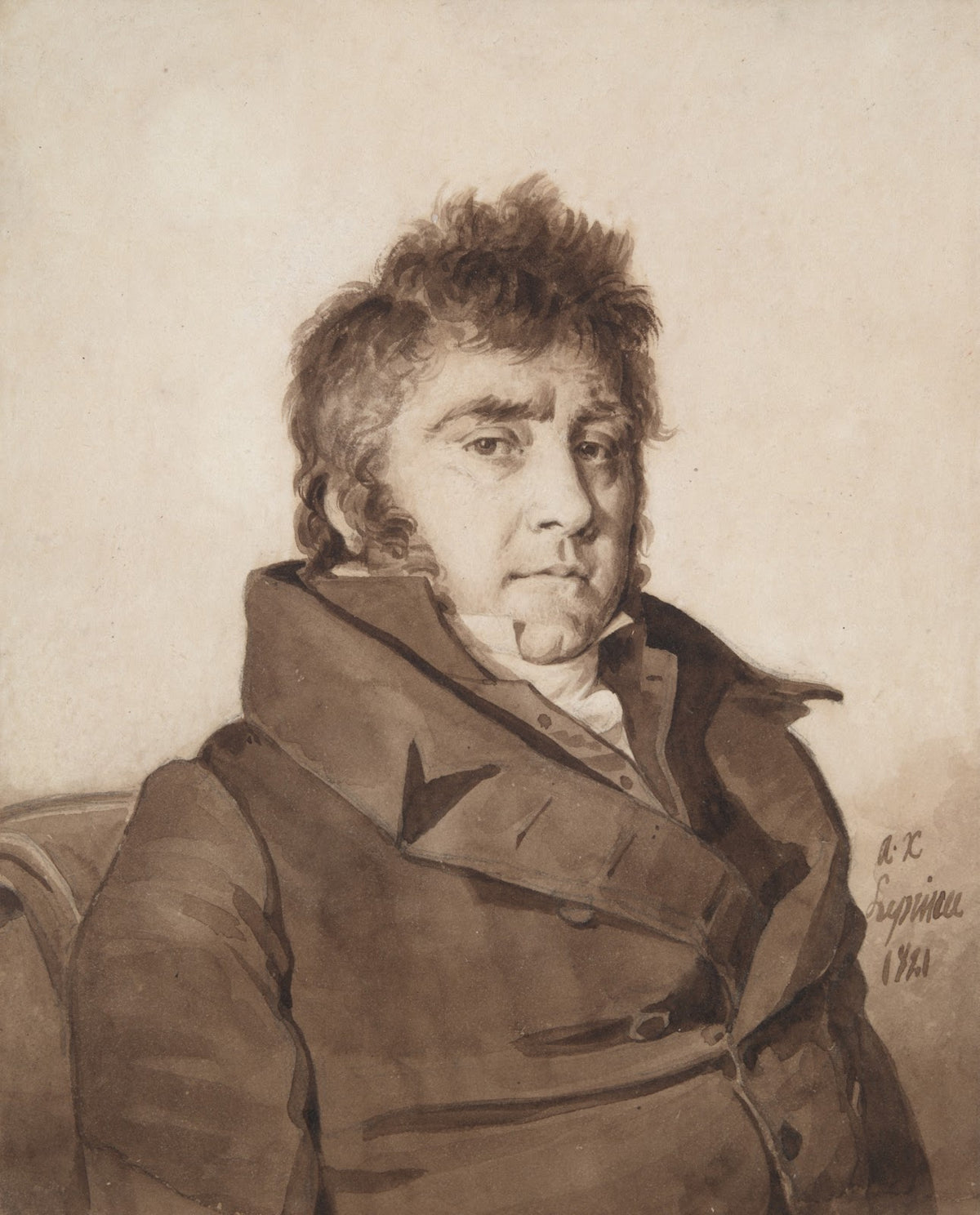 Portrait of the ArtistsFather 1821