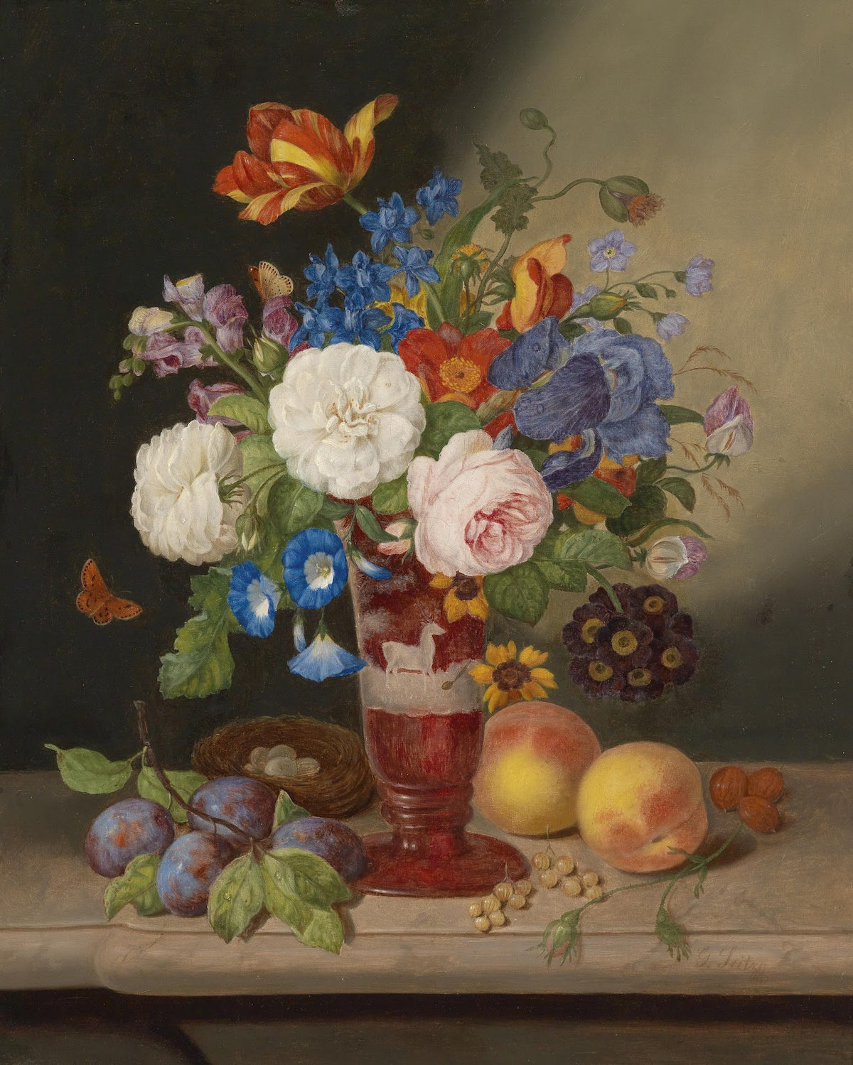 Blumenstrauß in einer Vase