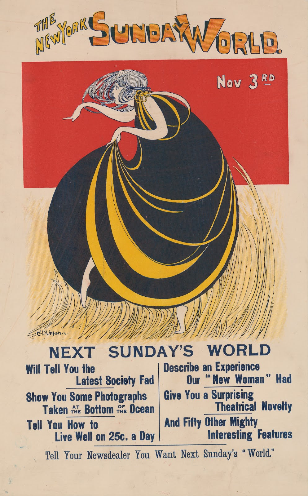 New York Sunday World Nov 3rd 1895