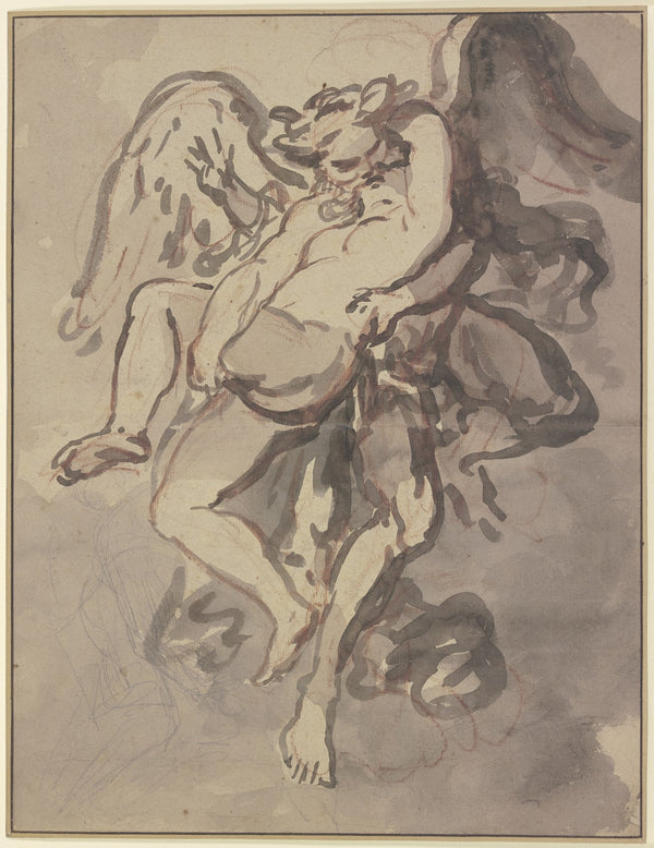 Die Entführung der Oreithyia durch Boreas