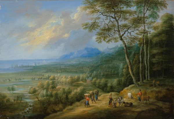 An extensive coastal landscape