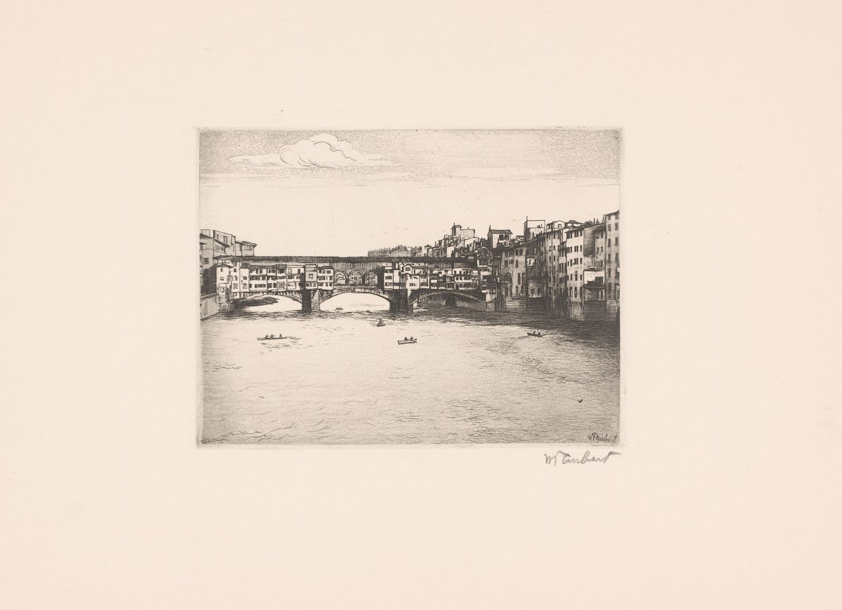 Ponte Vecchio over the Arno 1886 1927