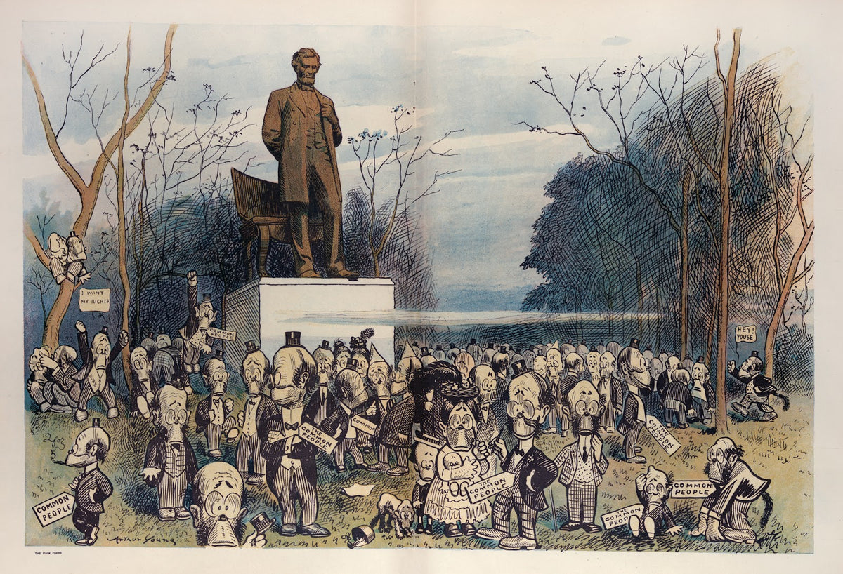 The common people  a picture for cartoonists 1910