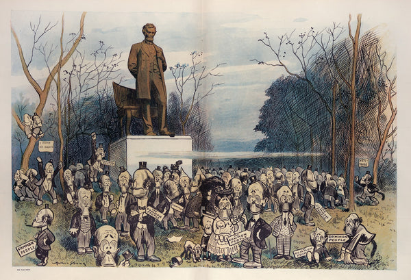 The common people  a picture for cartoonists 1910