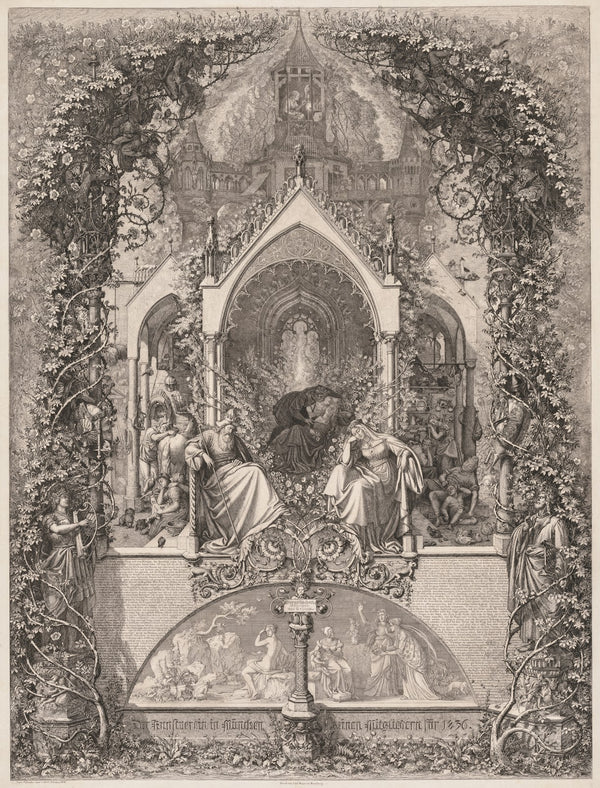 Little Briar Rose Sleeping Beauty 1836