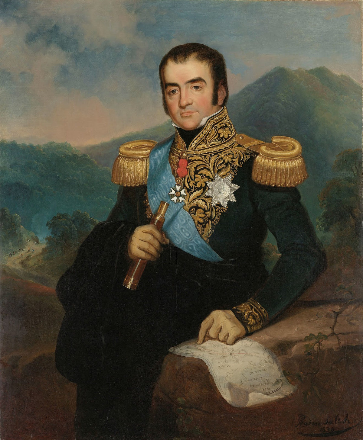 Posthumous Portrait of Herman Willem Daendels Governor General of the Dutch East