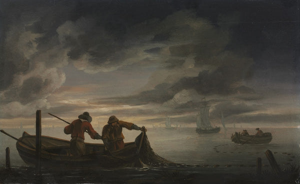 An Estuary Scene with Fisherman second quarter of 1600s