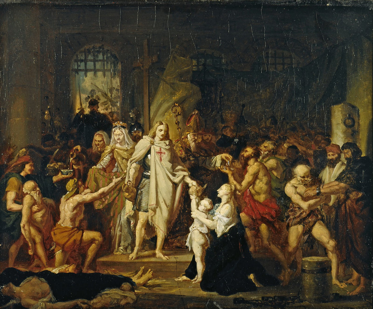Saint Louis à Damiette 1819