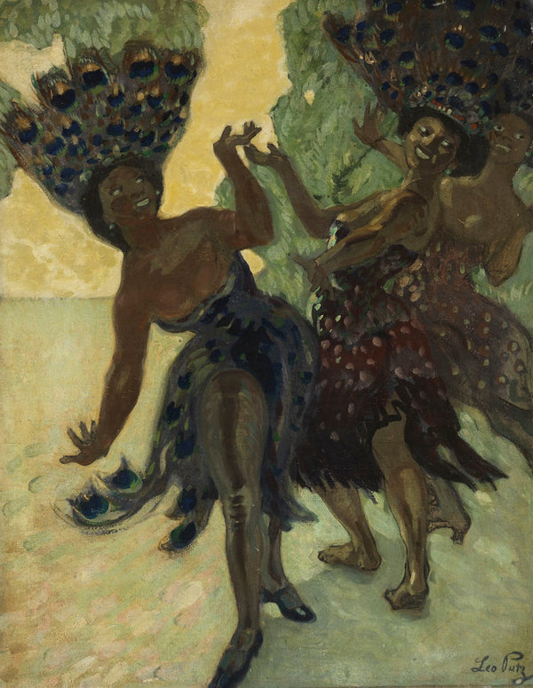 Tanzende Negerinnen 1904