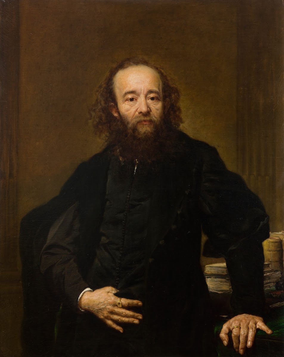Portrait of Leonard Serafiński 1870