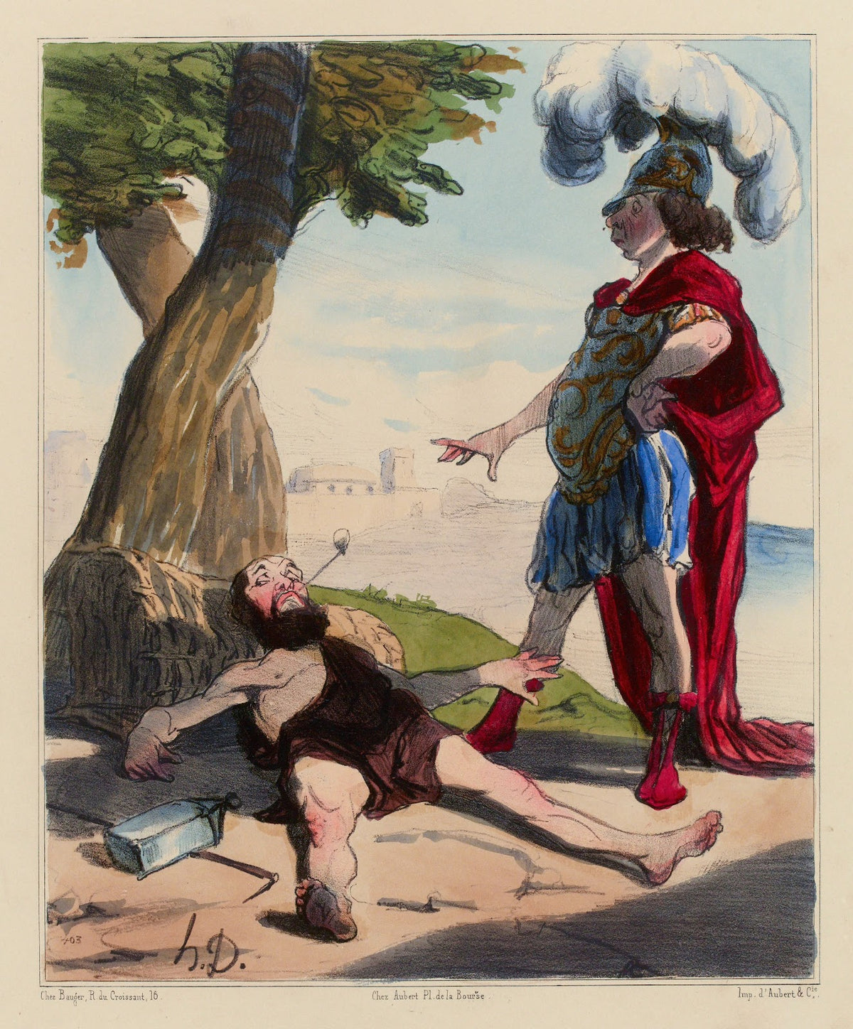 Alexandre et Diogène 1833