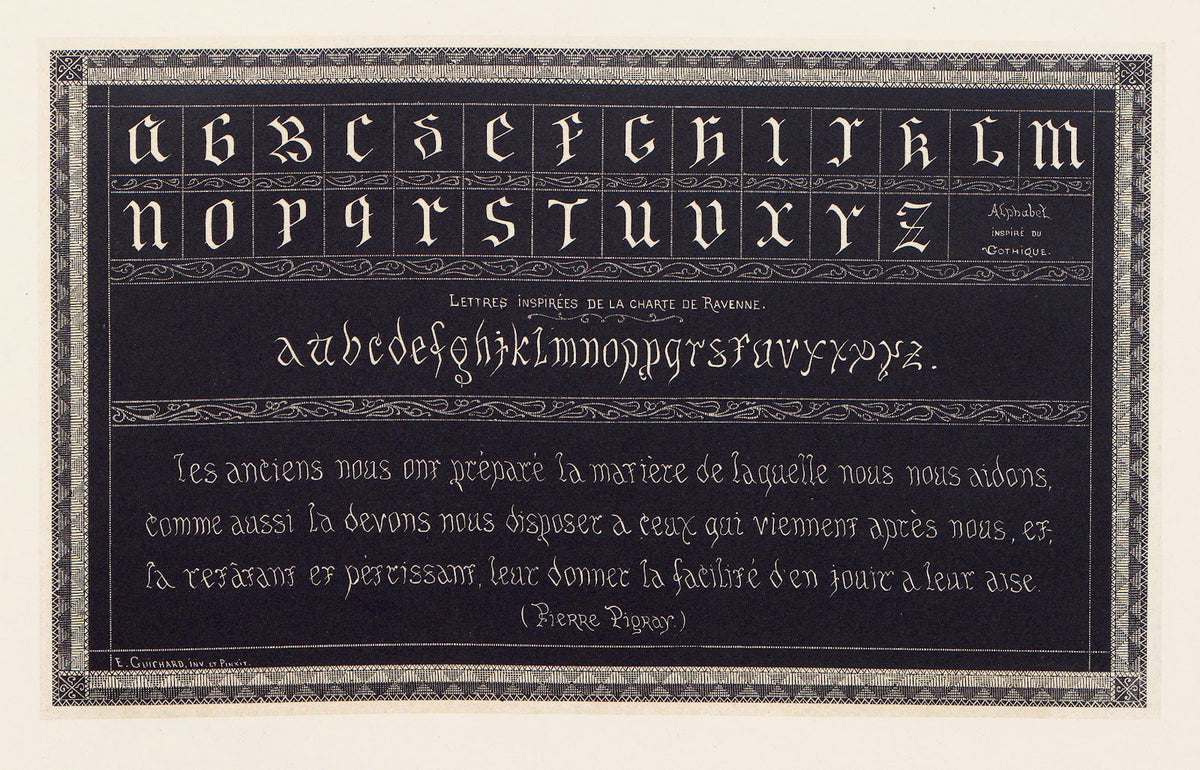 Les petits alphabets du brodeur Pl22 1880