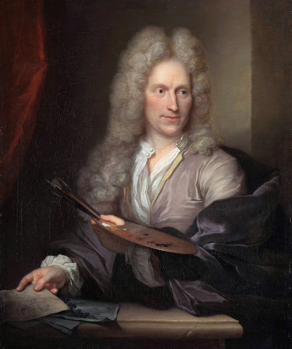 Portrait of Jan van Huysum c 1720