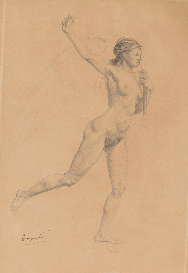 Etude de femme 19th century