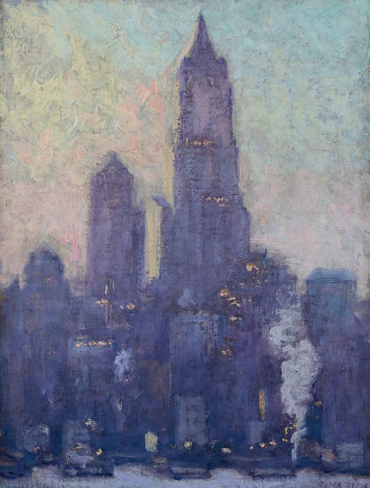 The First Lights Woolworth Building