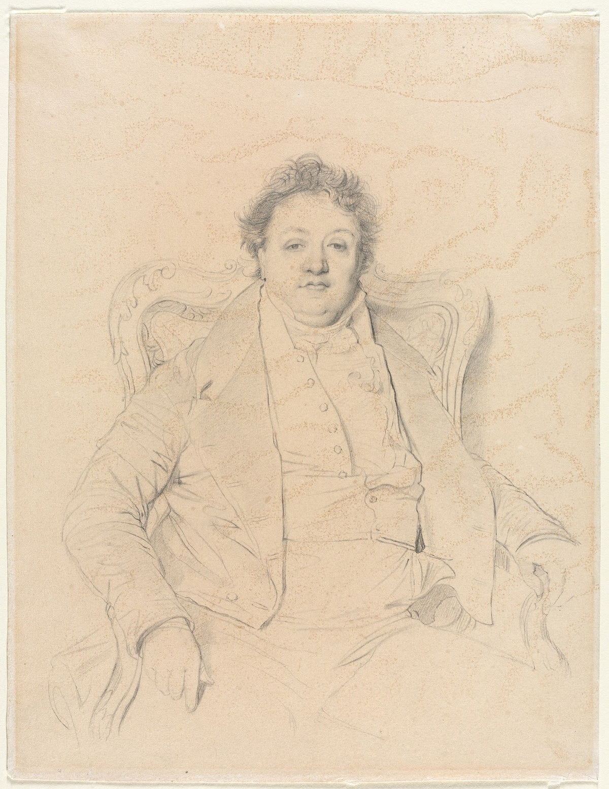 Charles Thévenin after Ingres 1800s