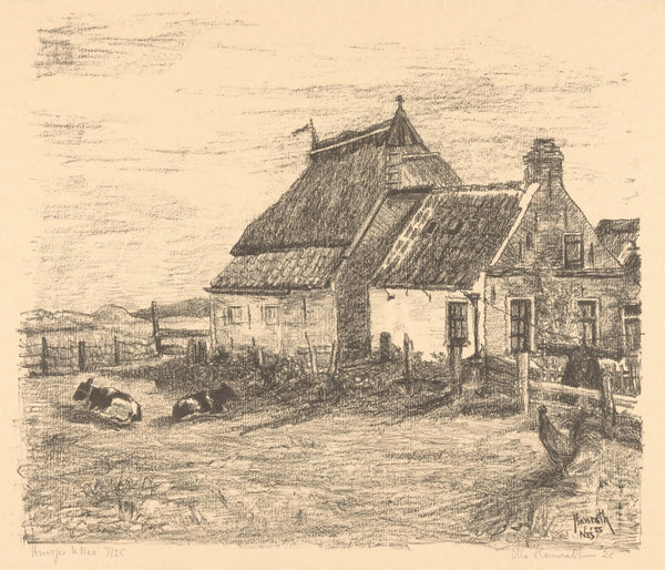 Huisjes te Nes 1925