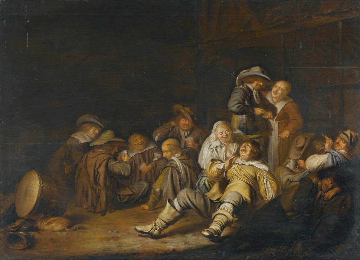 A Drunken Guardroom Scene