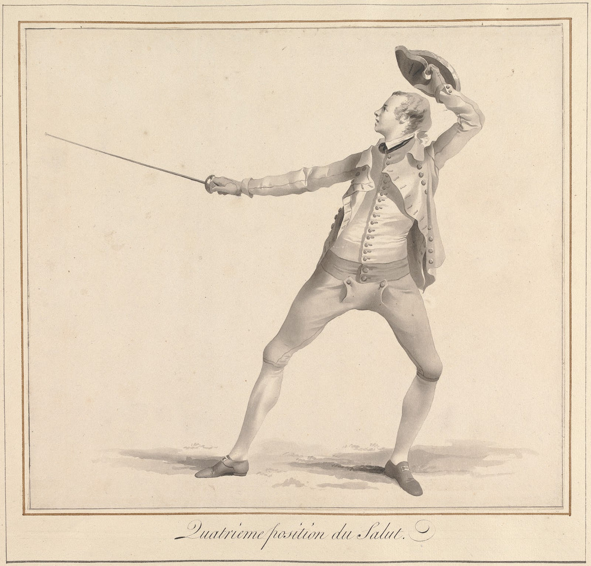 Quatrieme Position du Salut 1763