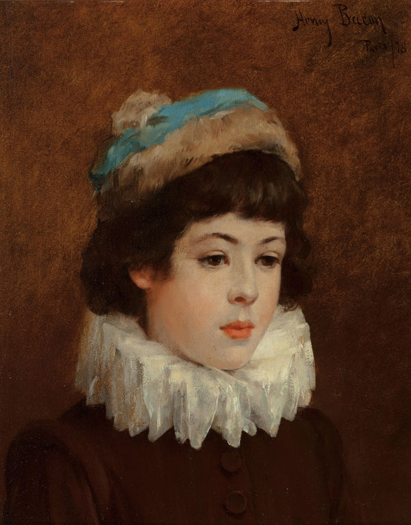 Portrait of a young girl