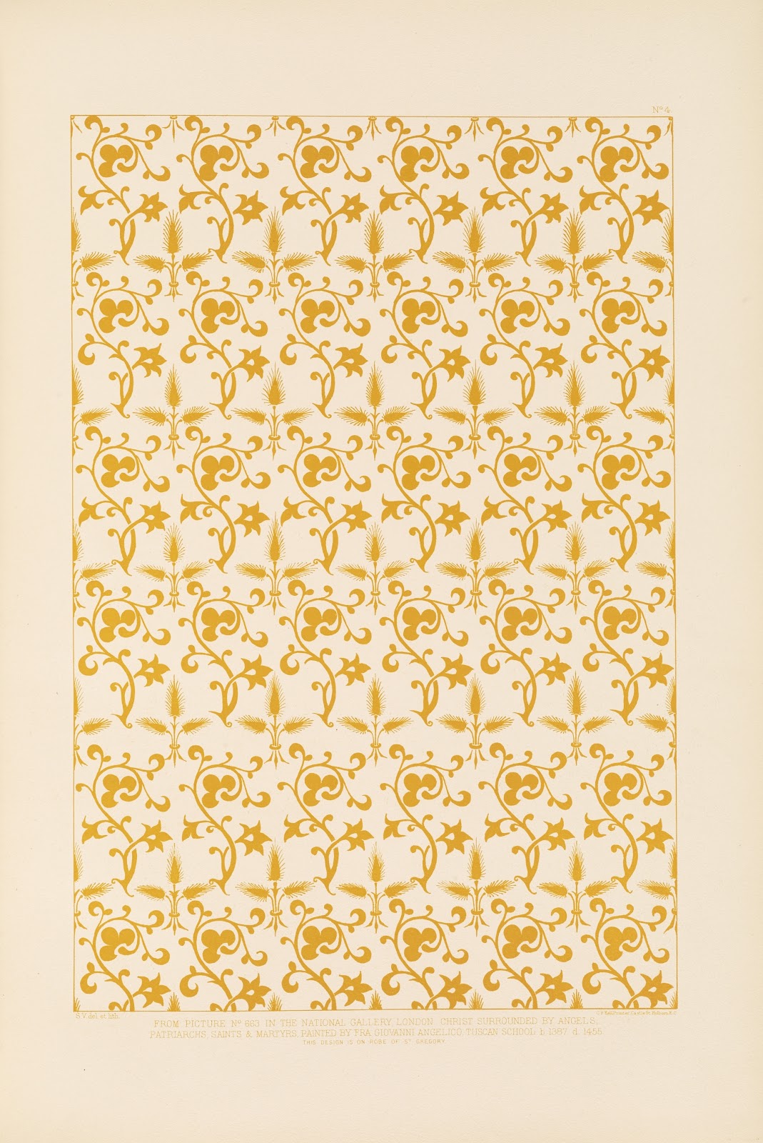 Fifteenth century Italian ornament Pl04 1886