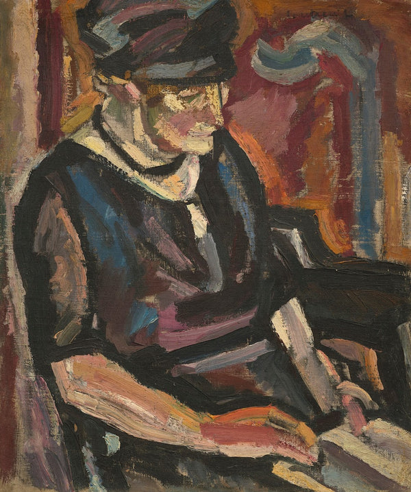 Femme lisant 1920 22