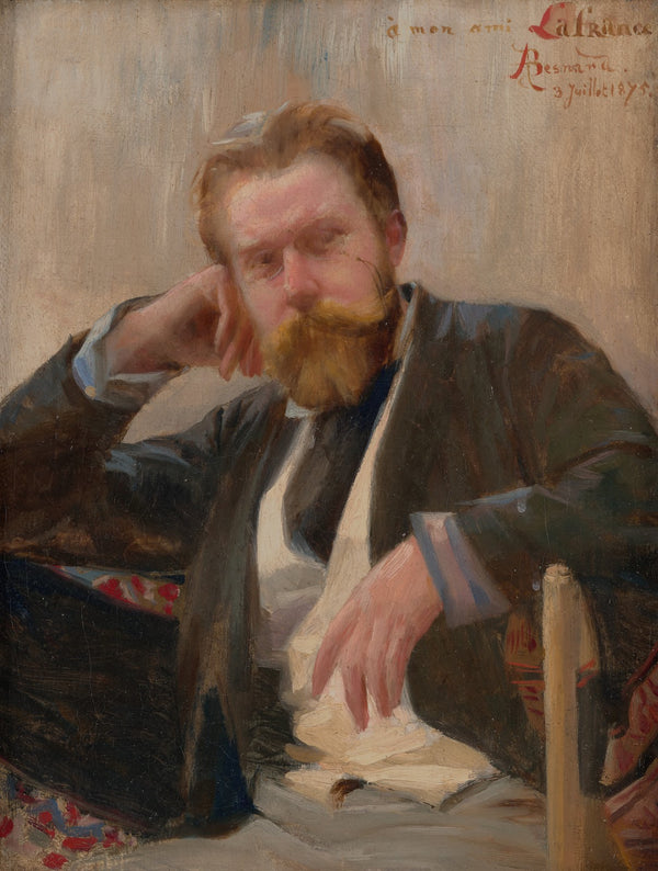 Portrait of the Sculptor Jules Lafrance 1875