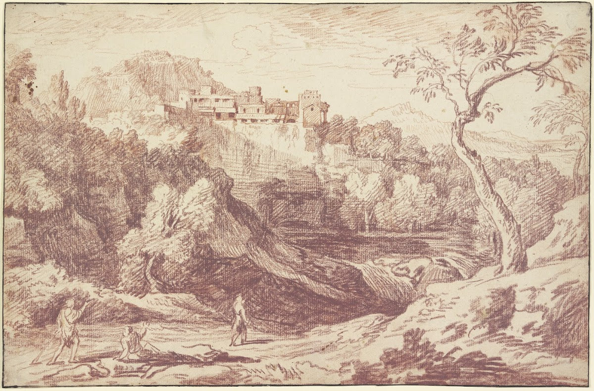 Classical landscape ca 1669