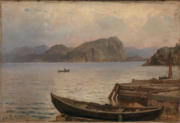 River landscape 1873