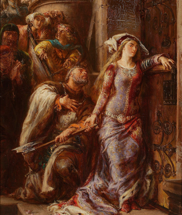 Queen Jadwiga and Dymitr of Goraj 1882