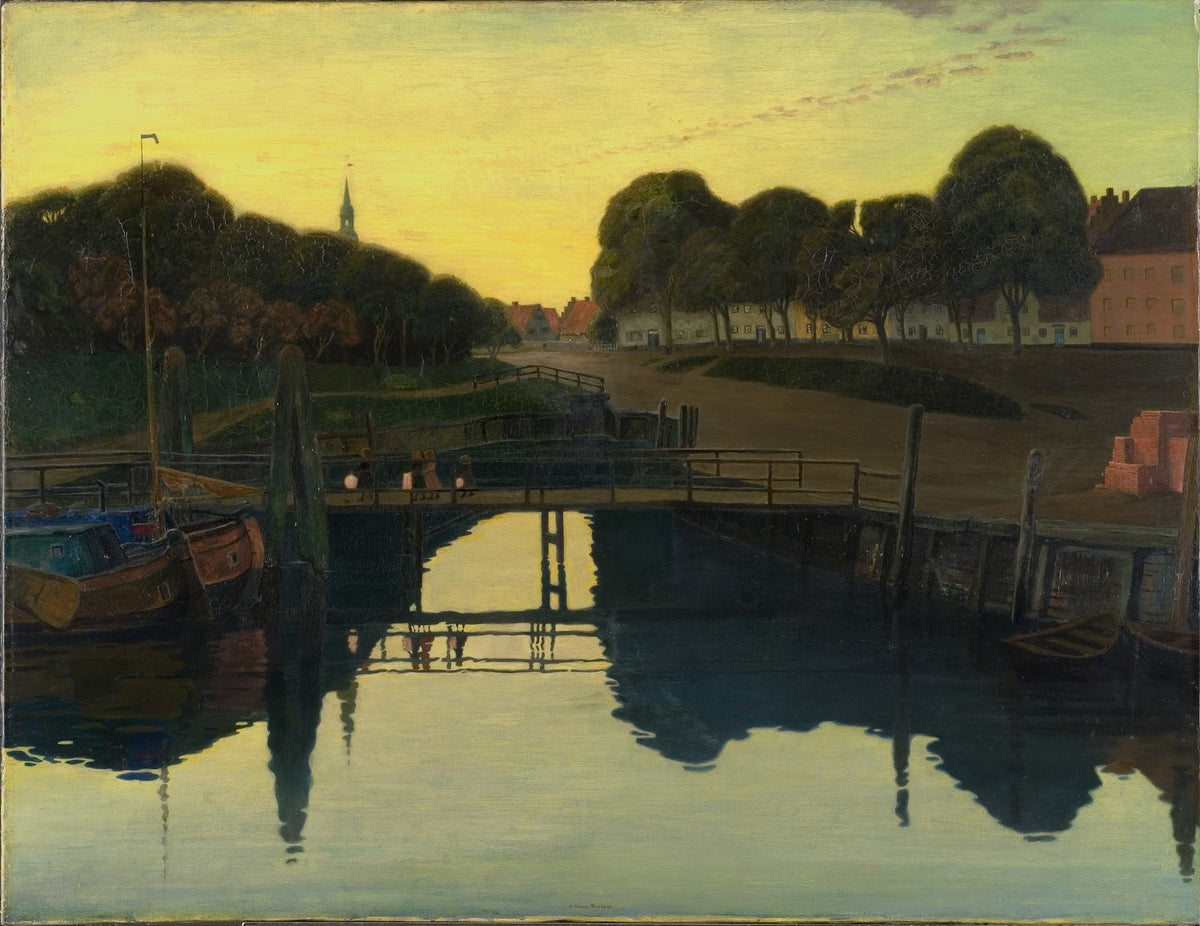 Summer night at Tönning 1893