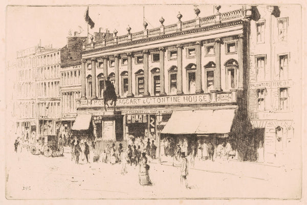 Tontine Building Glasgow 1891