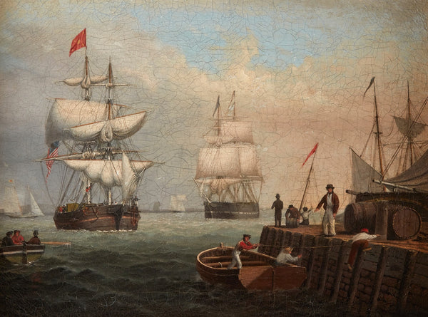 Boston Harbor circa 1840
