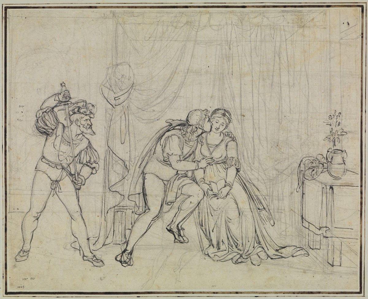 Francesca und Paolo von Malatesta überrascht Dante Inferno Canto 5 V 100