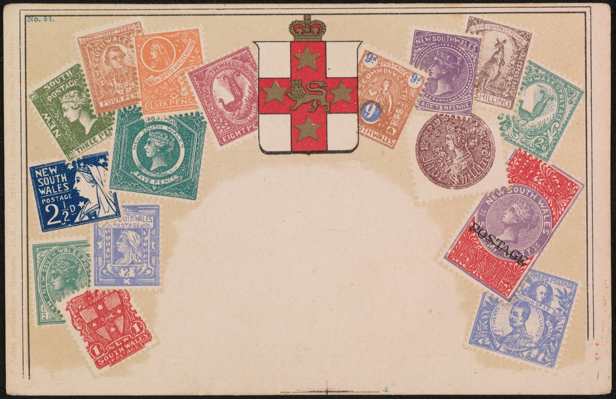 New South Wales postage stamps 1892 1915