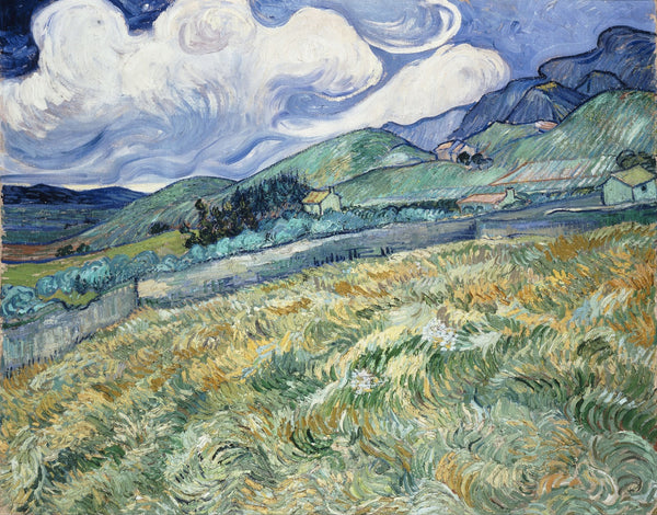 Landscape from Saint Rémy 1889