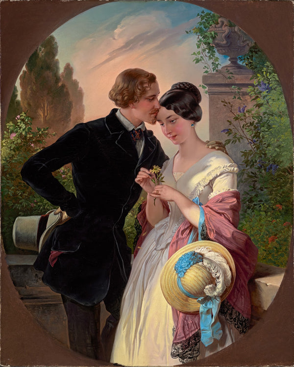 Faust And Gretchen In The 19th Century 1848
