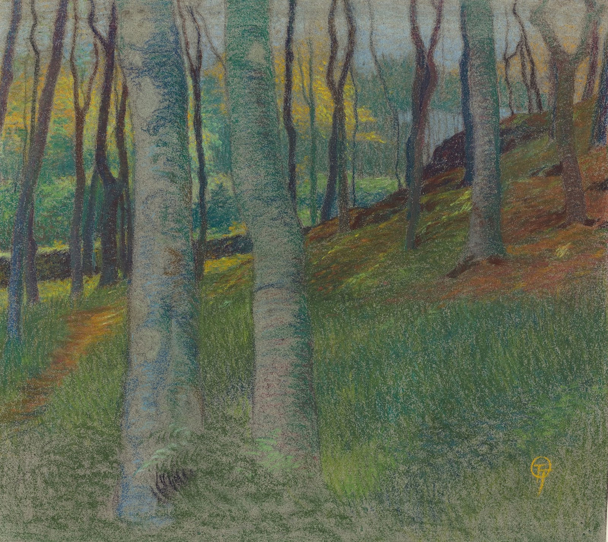 Wooded Landscape c 1905