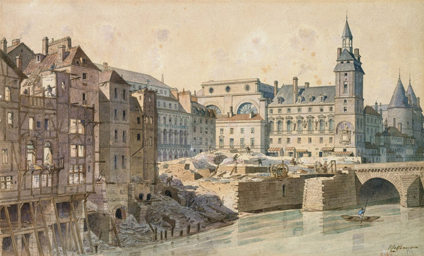 La Cité et le pont aux Change en 1800 1915 1945