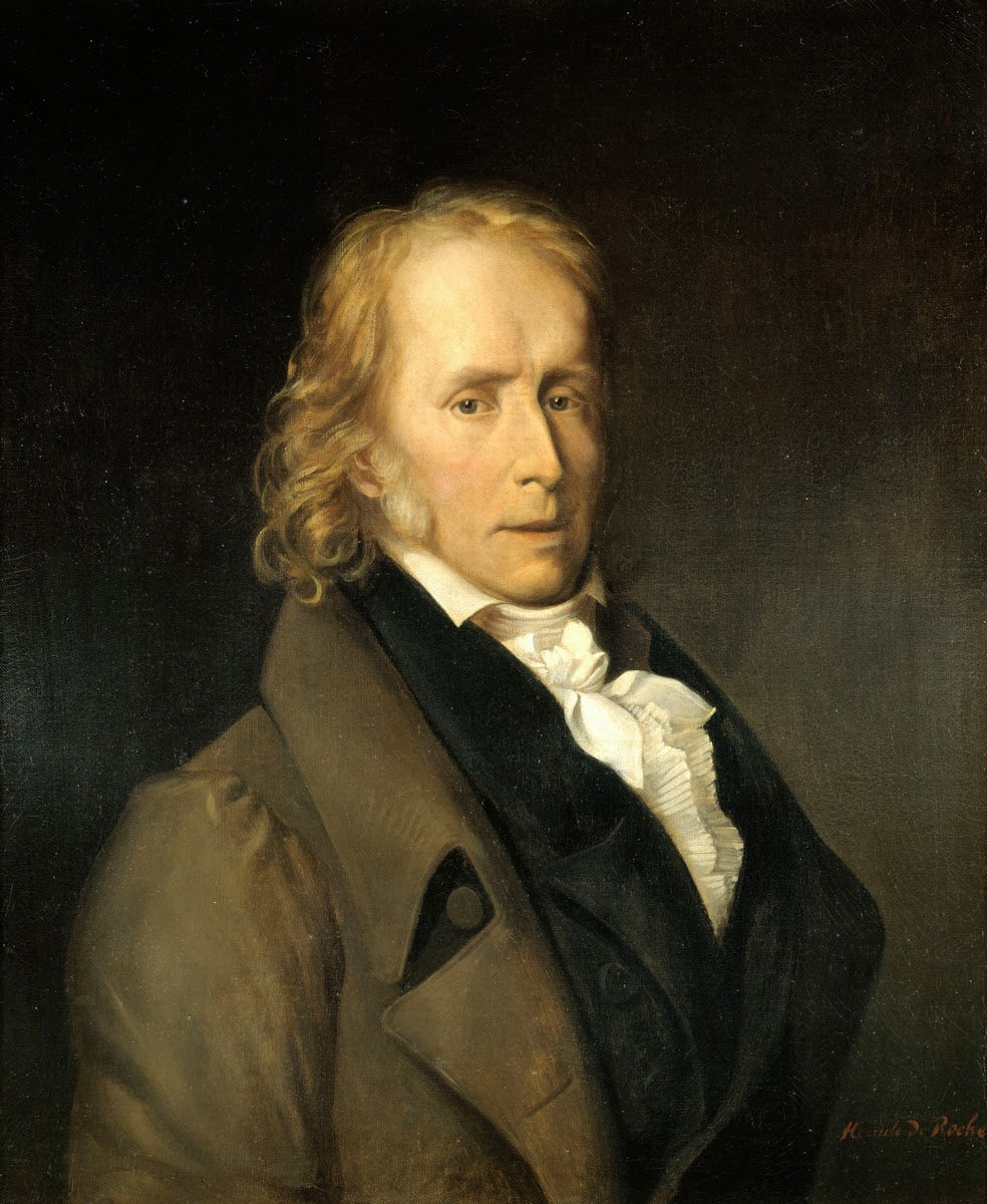 Portrait de Benjamin Constant 1767 1830 écrivain et homme politique 1820