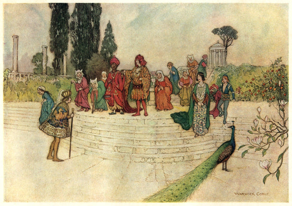 The Prince and Zoza with the Story Tellers 1911